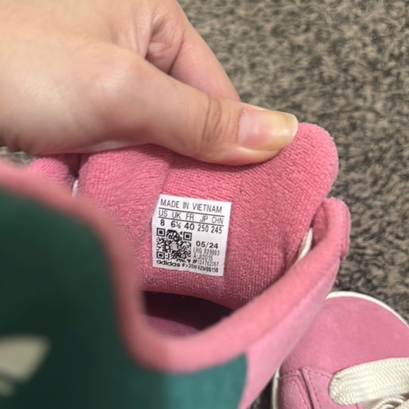 Adidas womens Campus 00’s Suede Rose Tone - Picture 6 of 8